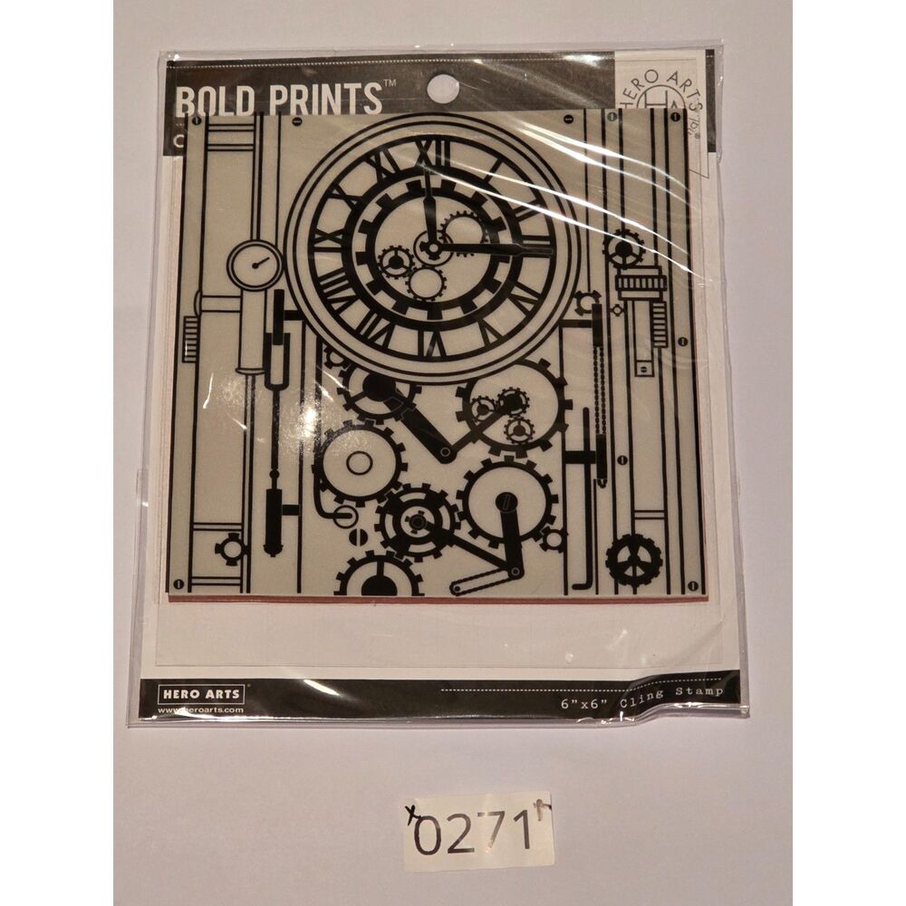 Tim Holtz Sizzix Thinlits Gearhead Steampunk Metal Cutting Die Set